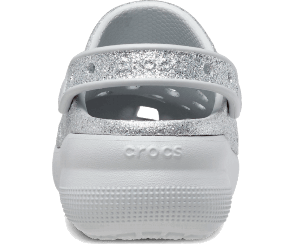 Zoccoli Con Cutie Glitter Classico Per Bambini Di Crocs Luccicanti