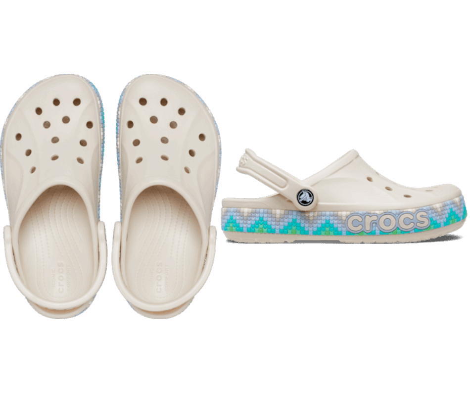 Crocs Bayaband Chevron Band Clog Stucco-multi